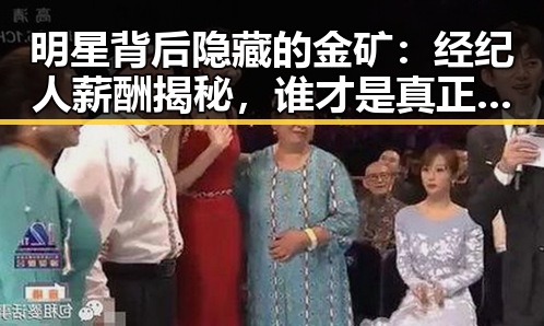 明星背后隐藏的金矿:经纪人薪酬揭秘,谁才是真正的圈中大赢家?💰✨
